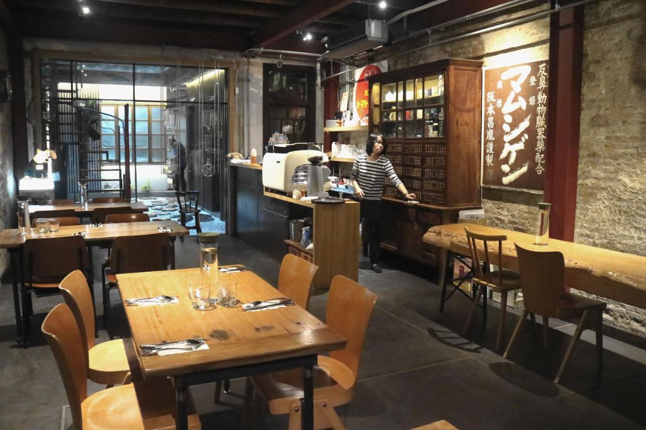 和寂百年天井老房子包棟民宿wabisabi Japanese Entire Home Tainan Bagian luar foto