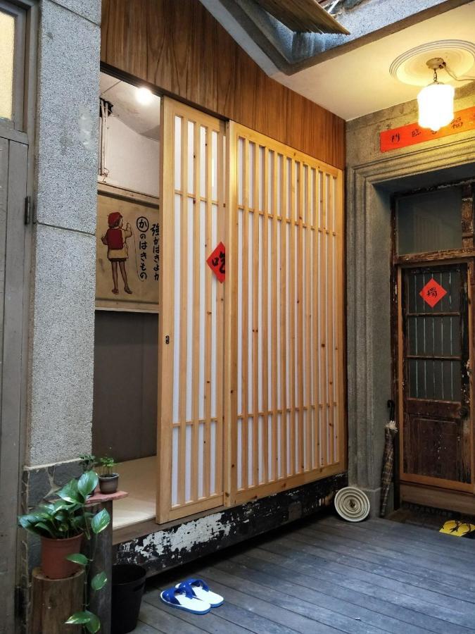 和寂百年天井老房子包棟民宿wabisabi Japanese Entire Home Tainan Bagian luar foto