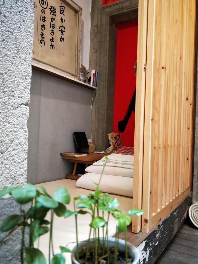 和寂百年天井老房子包棟民宿wabisabi Japanese Entire Home Tainan Bagian luar foto